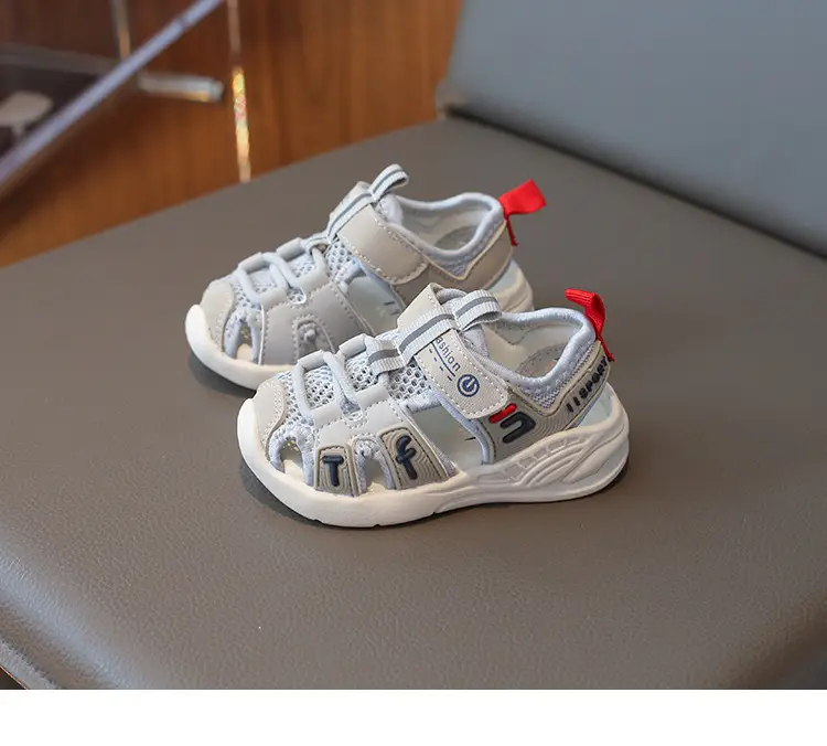 Baby Toddler Sandals Non-Slip Soft Bottom Beach Shoes — feature 15