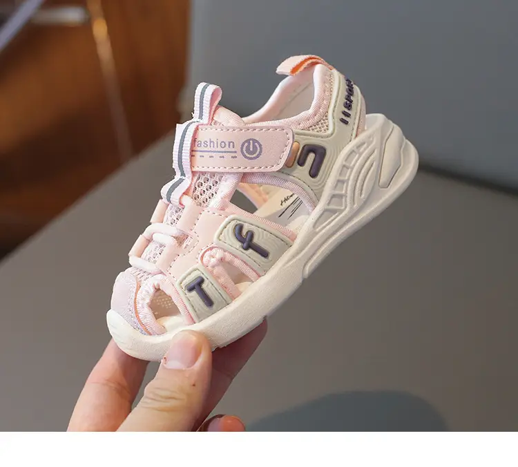 Baby Toddler Sandals Non-Slip Soft Bottom Beach Shoes — feature 17