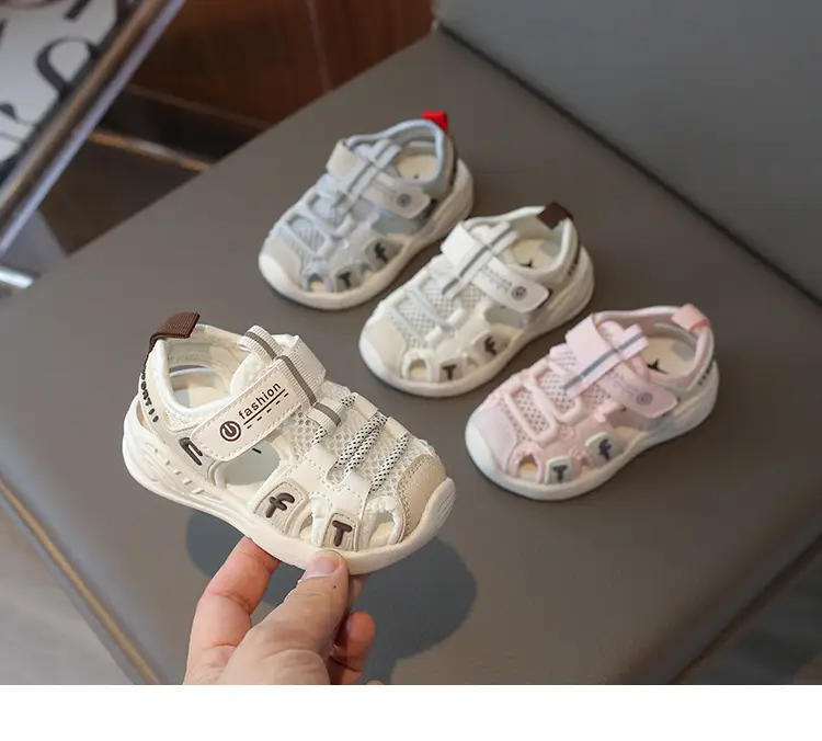 Baby Toddler Sandals Non-Slip Soft Bottom Beach Shoes — feature 7