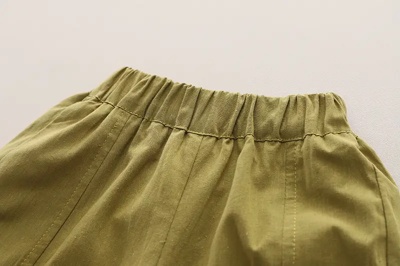 Boy Vertical Striped T-Shirt Shorts Set Summer 2024 — feature 15