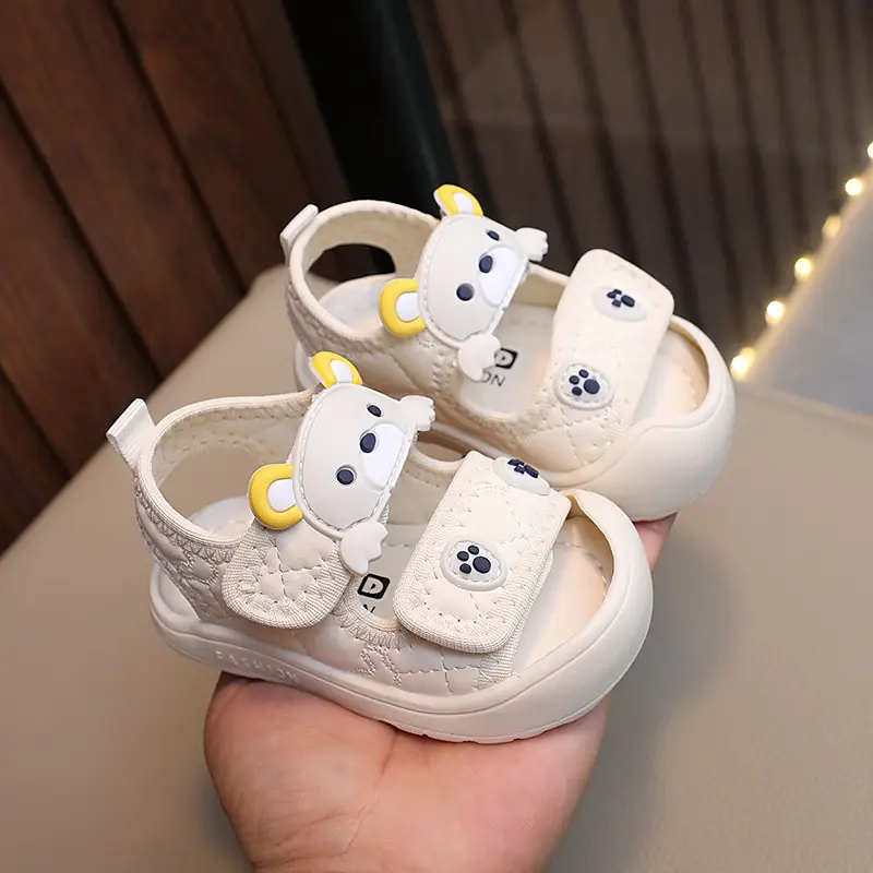 Baby Sandals Cartoon Toe Soft Sole Toddler Girls