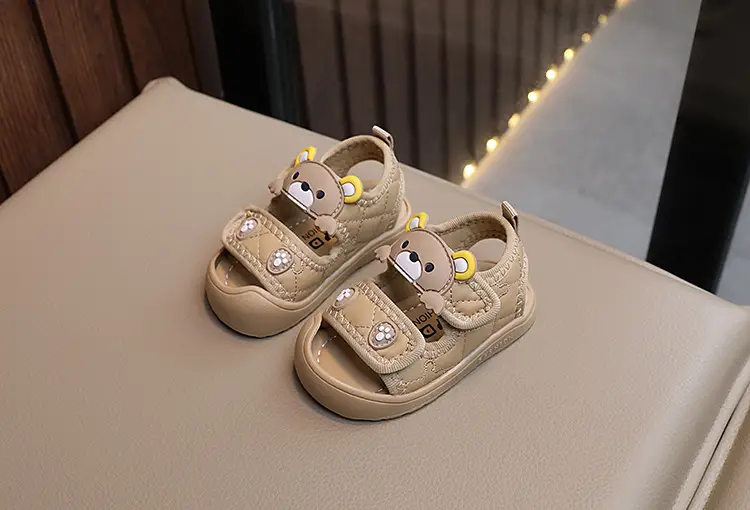 Baby Sandals Cartoon Toe Soft Sole Toddler Girls — feature 2