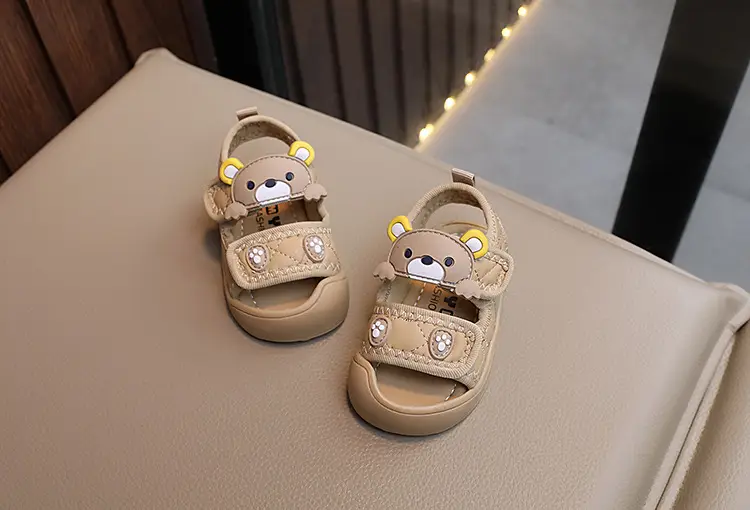 Baby Sandals Cartoon Toe Soft Sole Toddler Girls — feature 3