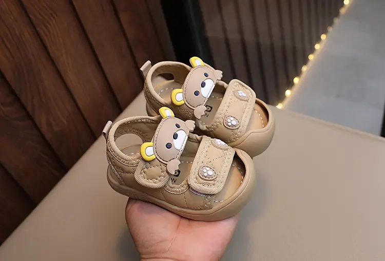 Baby Sandals Cartoon Toe Soft Sole Toddler Girls — feature 4