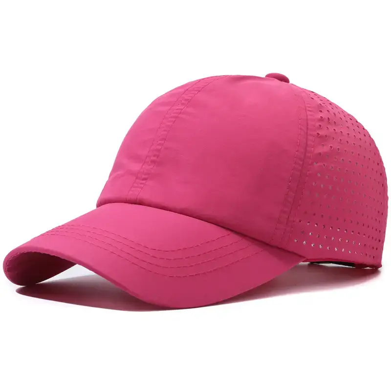 Pink Adjustable Baseball Cap for Summer - Image 13