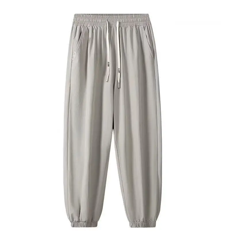 Men Japanese Ice Silk Leg-toe Pants Black — feature 24
