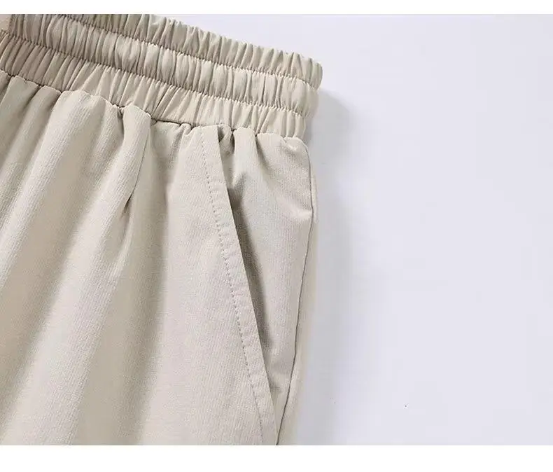 Men Japanese Ice Silk Leg-toe Pants Black — feature 28