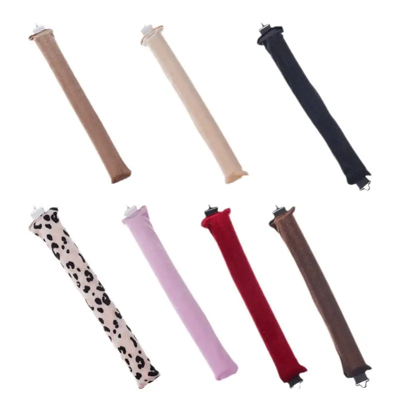 3-Piece Velvet Hair Curling Iron Set for Big Wave Curls - Image 19
