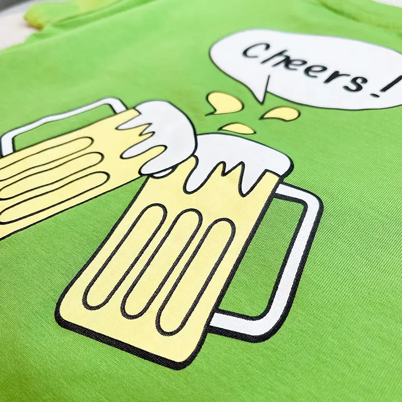 Boys Pure Cotton Green Short Sleeve T-Shirt Set 2026 — feature 10