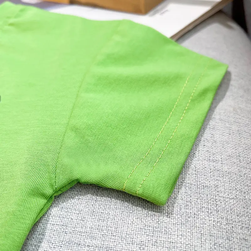 Boys Pure Cotton Green Short Sleeve T-Shirt Set 2026 — feature 7