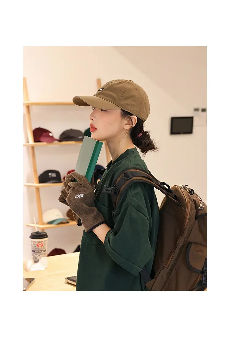 Black Japanese Embroidered Baseball Cap for Men Women Summer Sun Protection — feature 4