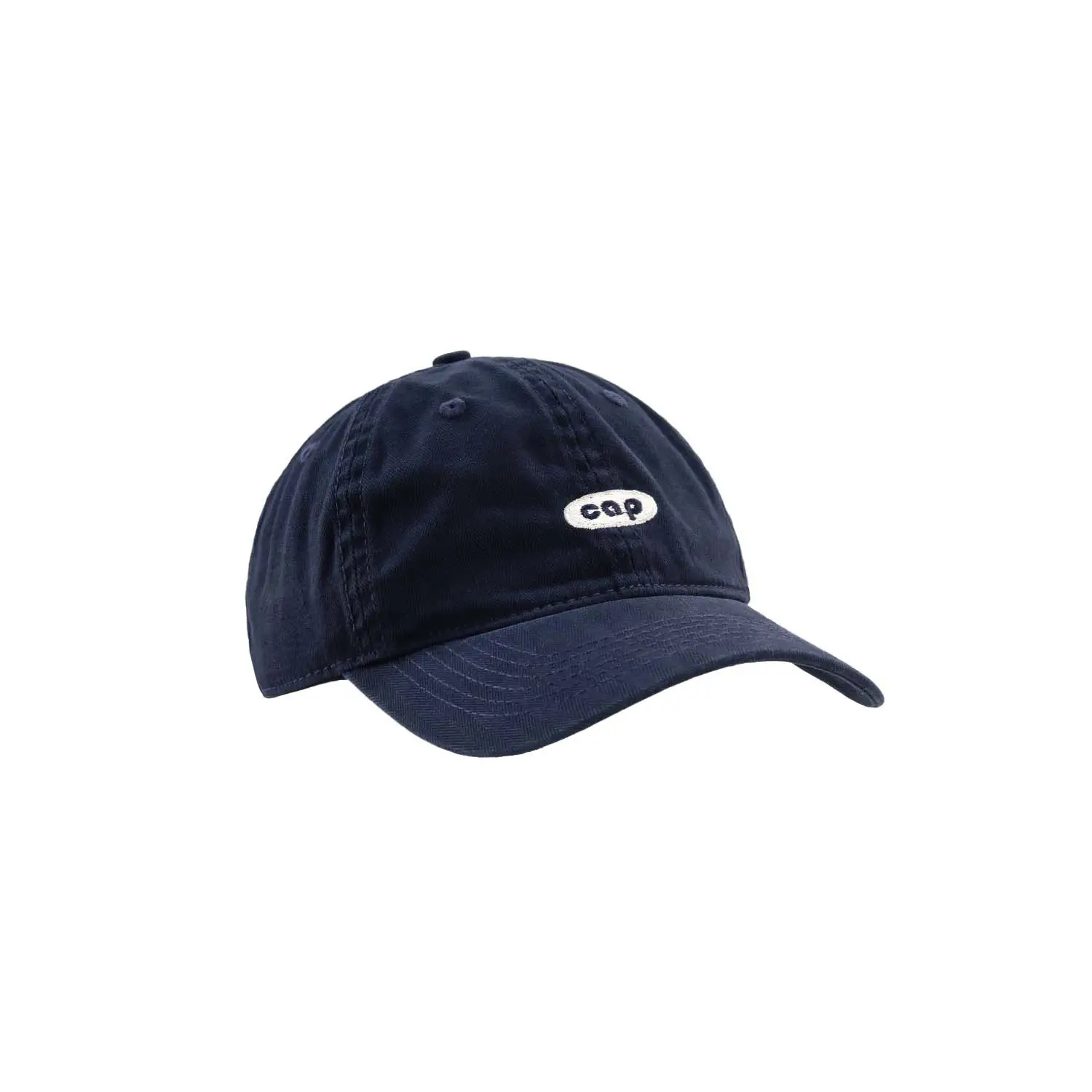 Black Japanese Embroidered Baseball Cap for Men Women Summer Sun Protection - Image 2