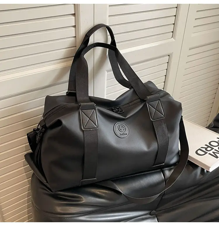 Navy Blue Large Capacity Shoulder Travel Bag — feature 15