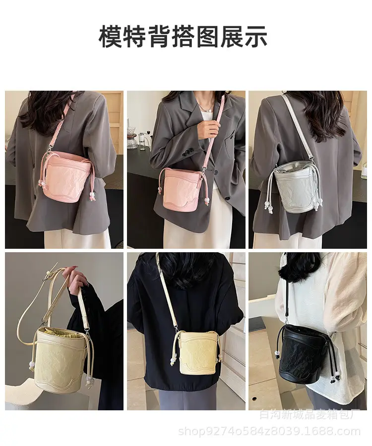 Black French Niche Shoulder Bag for Women 2026 — feature 8