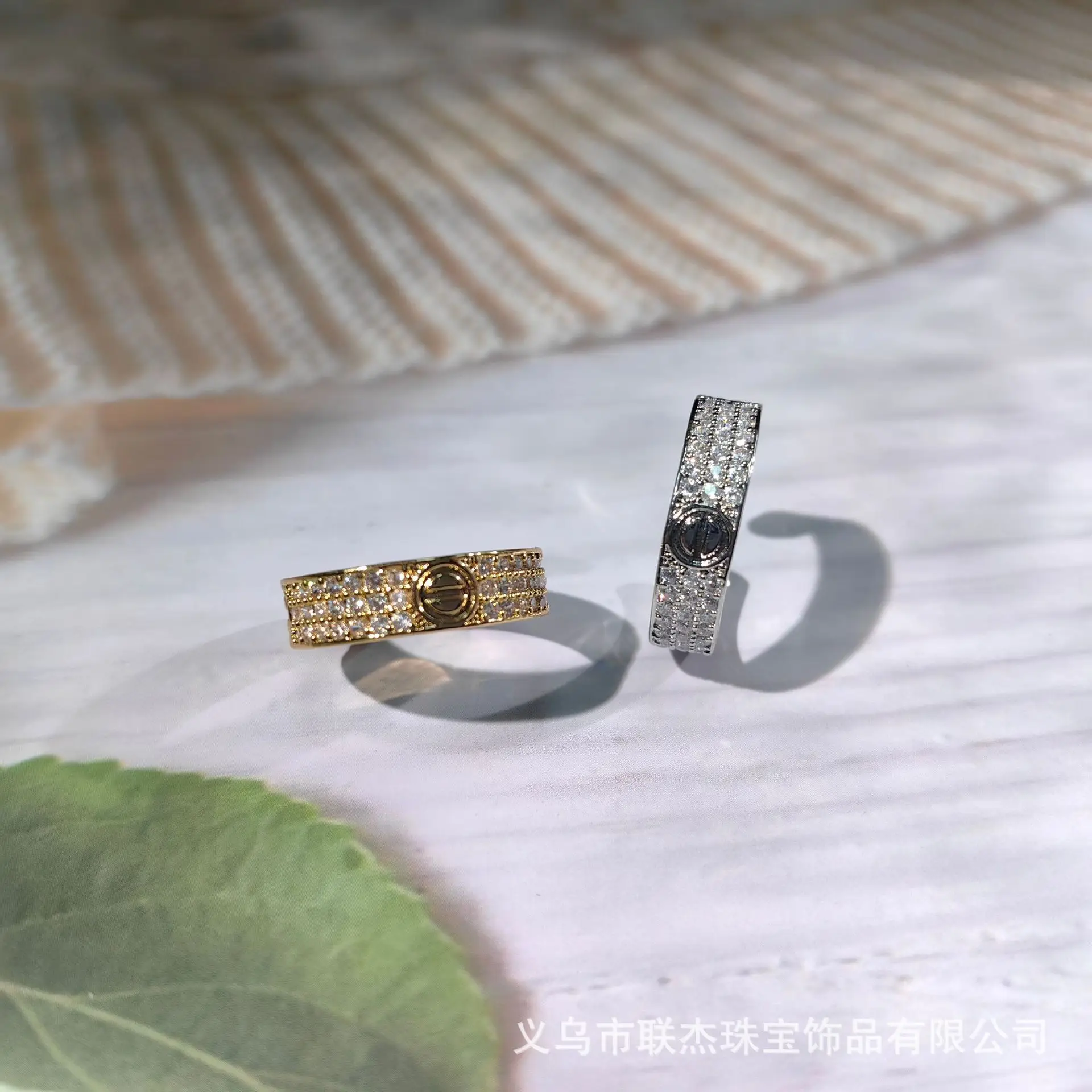 18K Gold Plated Diamond Ring for Men — feature 4