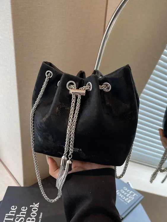 Mini Bag 2026 Summer High-End Chain Tassel Bucket - Image 8