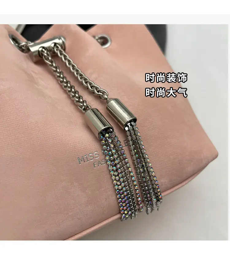 Mini Bag 2026 Summer High-End Chain Tassel Bucket — feature 15
