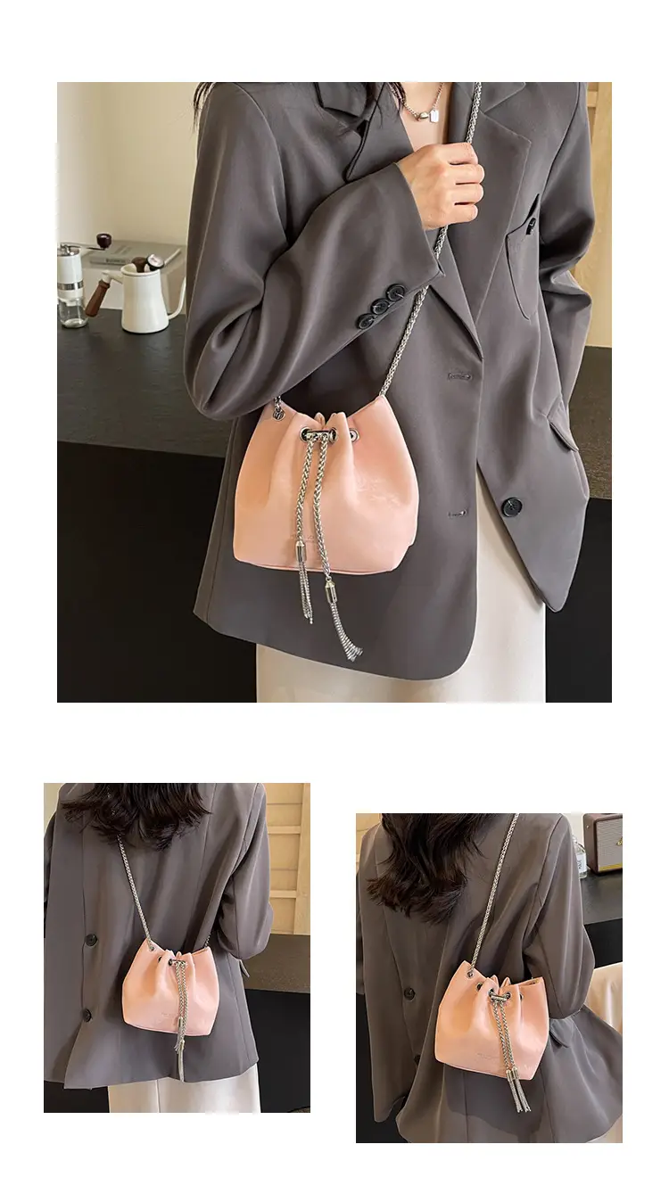Mini Bag 2026 Summer High-End Chain Tassel Bucket — feature 18