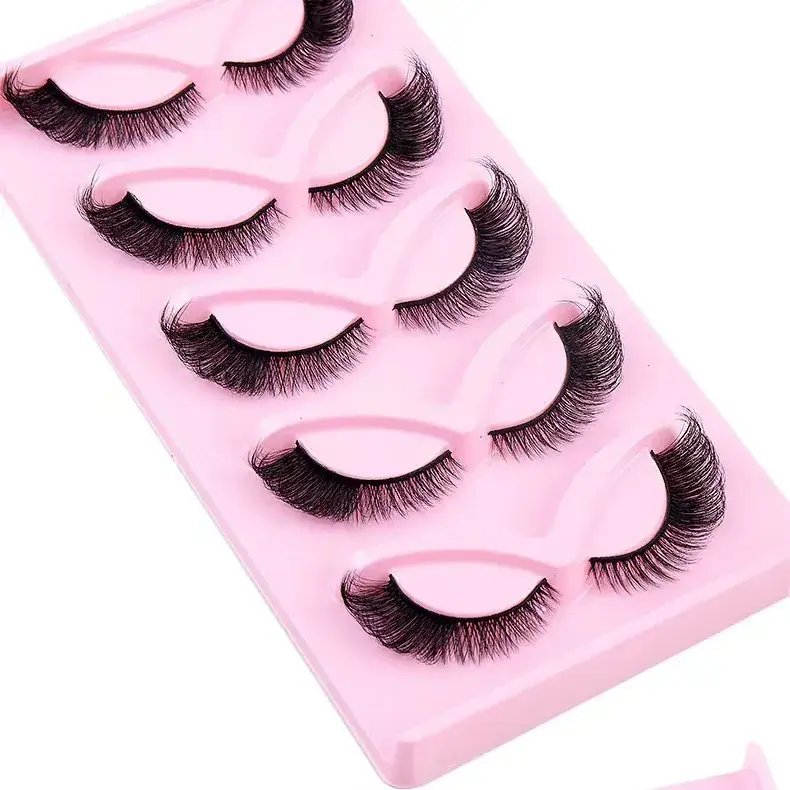 False Eyelashes Thick Natural Export Style - Image 7