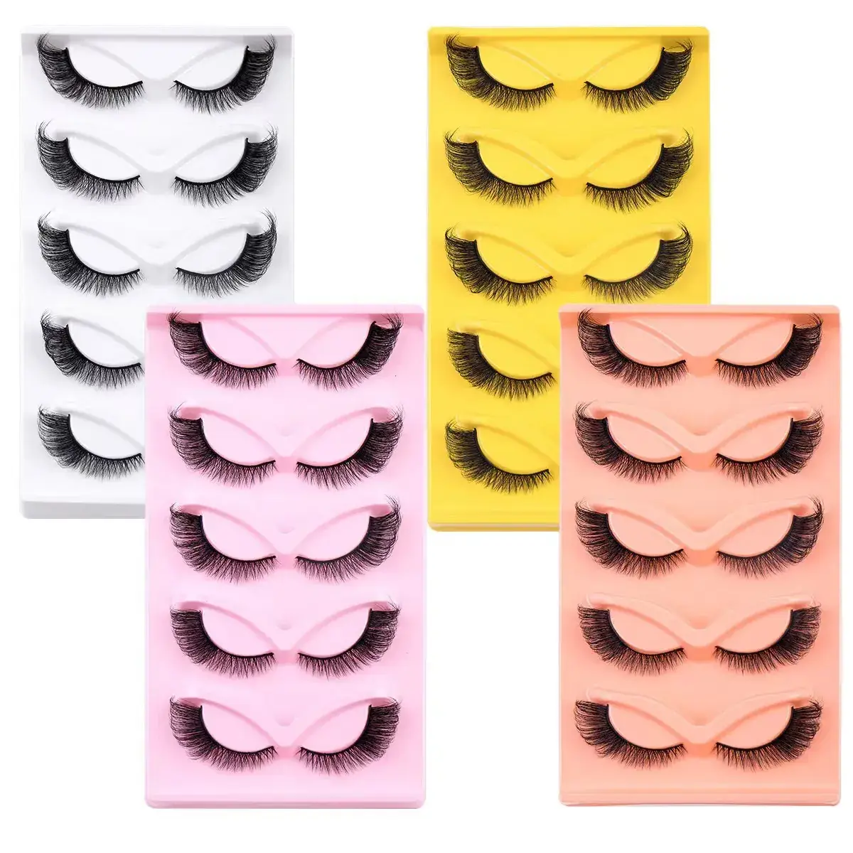 False Eyelashes Thick Natural Export Style — feature 15