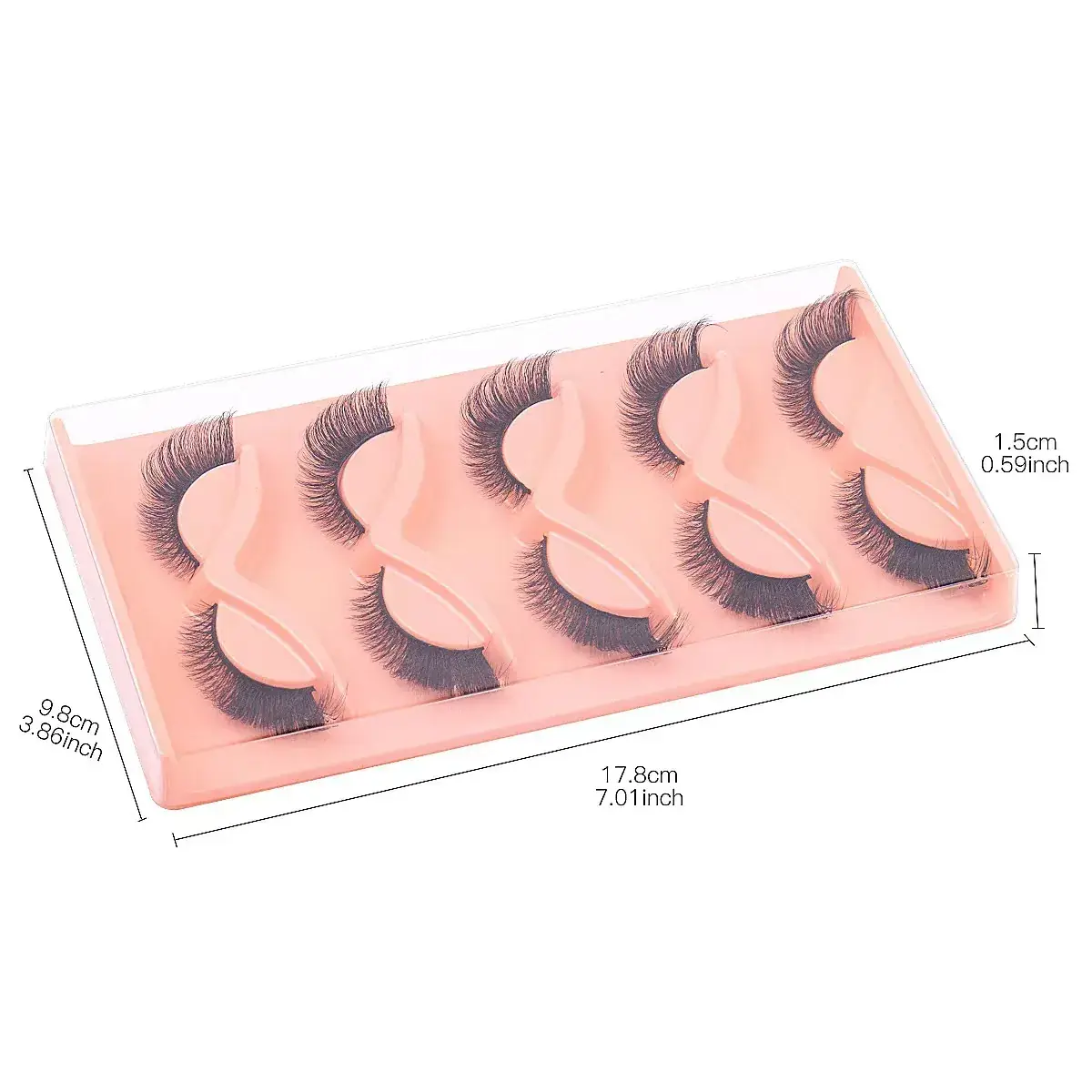False Eyelashes Thick Natural Export Style — feature 16