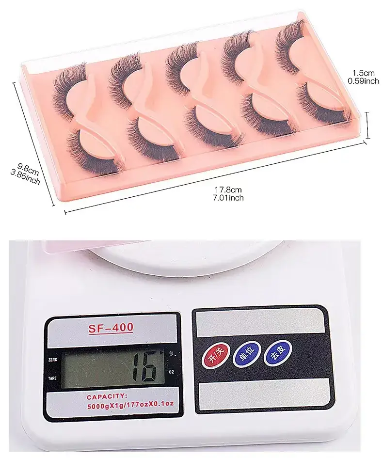 False Eyelashes Thick Natural Export Style — feature 6
