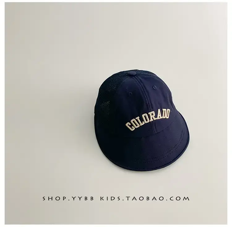 Children's Blue ColorADO Mesh Cap Big Brim — feature 19