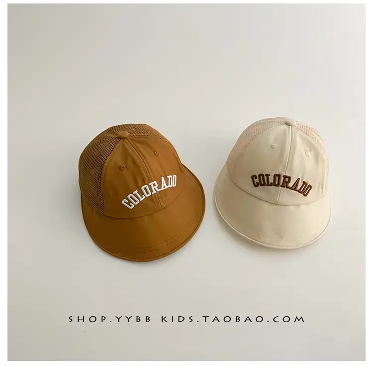 Children's Blue ColorADO Mesh Cap Big Brim — feature 7