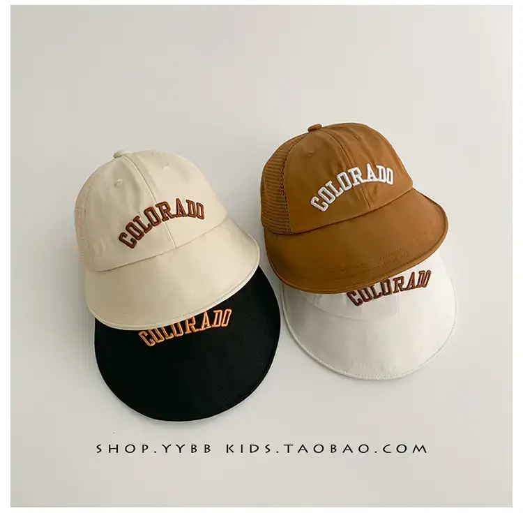 Children's Blue ColorADO Mesh Cap Big Brim — feature 8