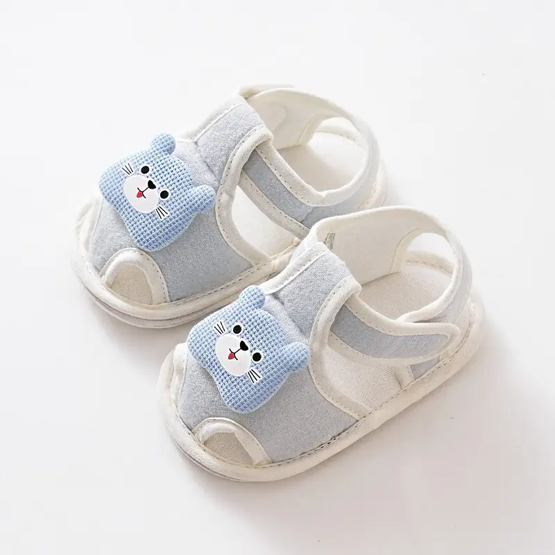 Pink Cartoon Baby Sandals for 6-12 Months