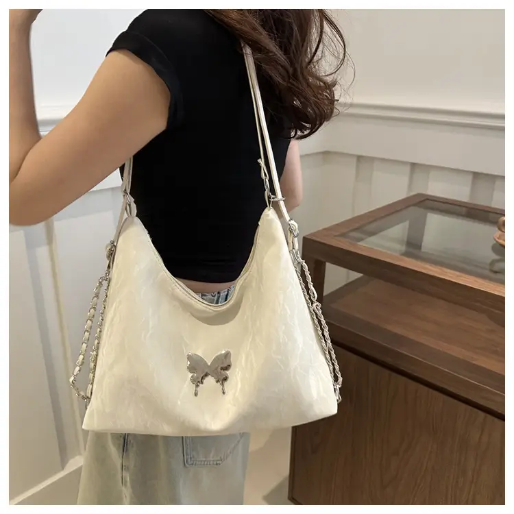 Women's Soft PU Butterfly Shoulder Bag 2024 Spring Summer — feature 11