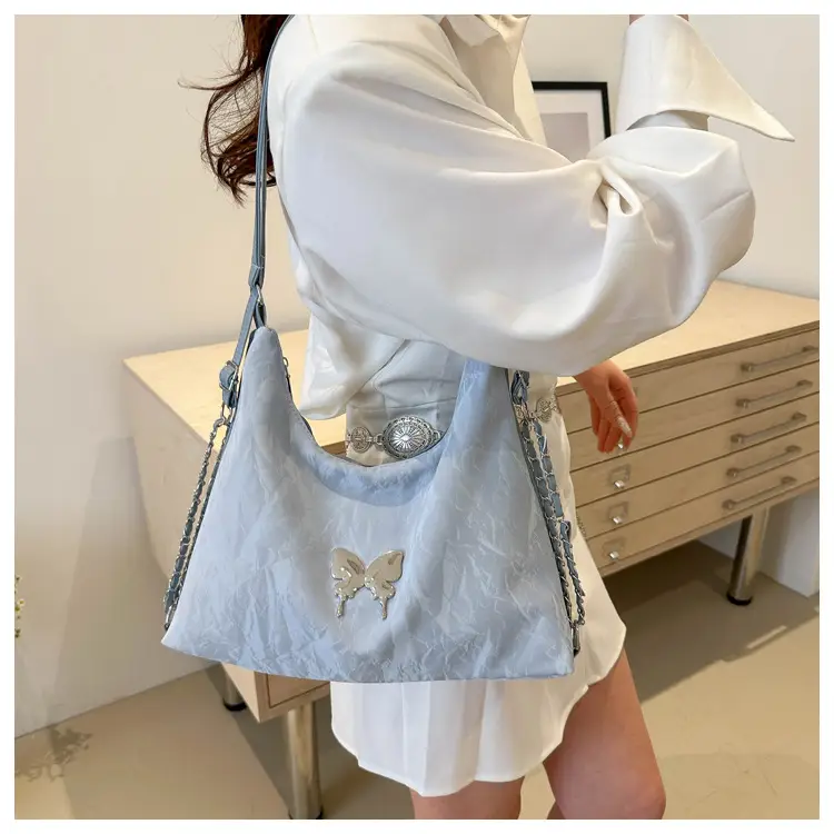 Women's Soft PU Butterfly Shoulder Bag 2024 Spring Summer — feature 19
