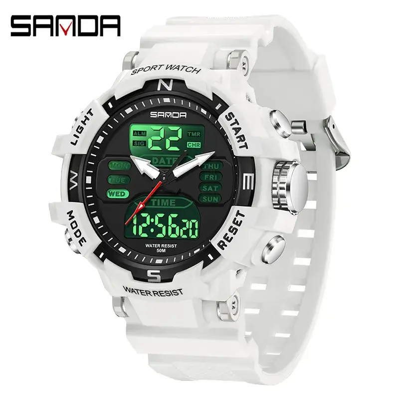 Sanda Digital Countdown Watch for Men Women Multi-Color - Image 10