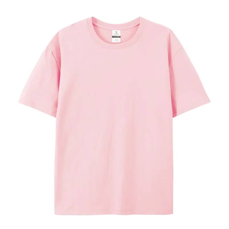 220g Combed Cotton Crew Neck T-Shirt for Men - Image 9