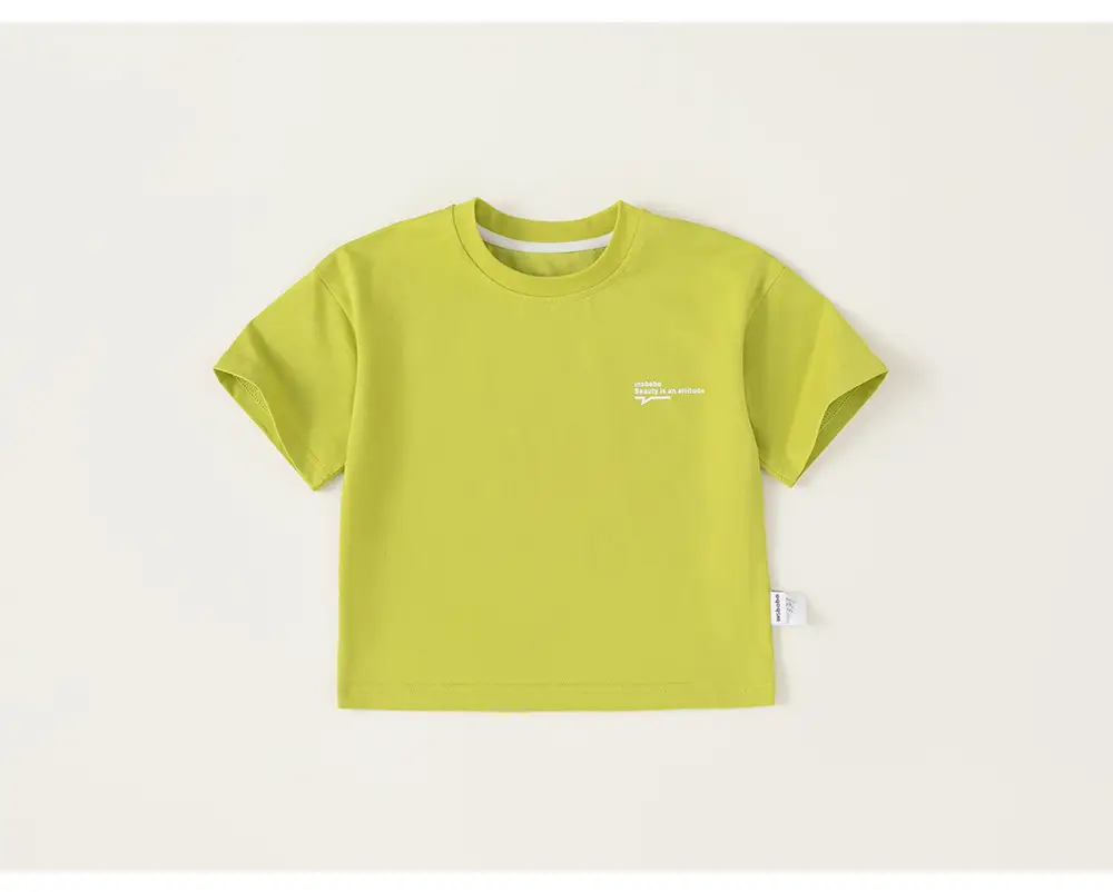 Girls Blue Cotton T-Shirt Xy84180 — feature 12