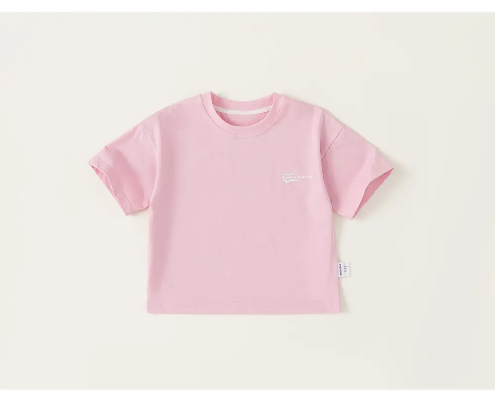Girls Blue Cotton T-Shirt Xy84180 — feature 14
