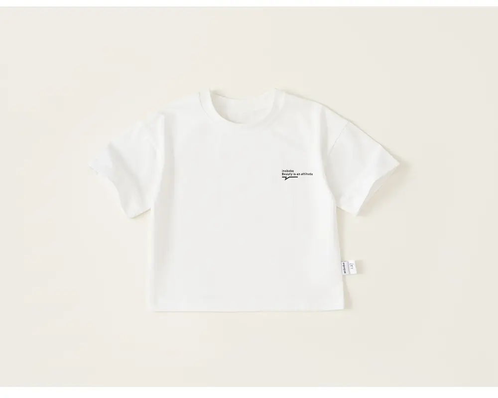 Girls Blue Cotton T-Shirt Xy84180 — feature 15