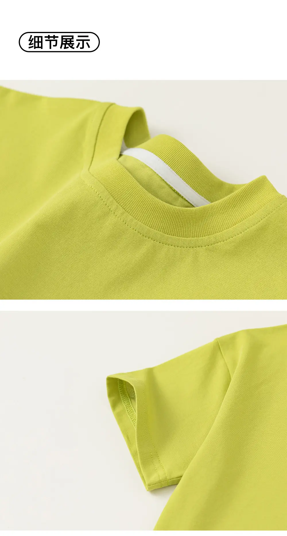 Girls Blue Cotton T-Shirt Xy84180 — feature 17