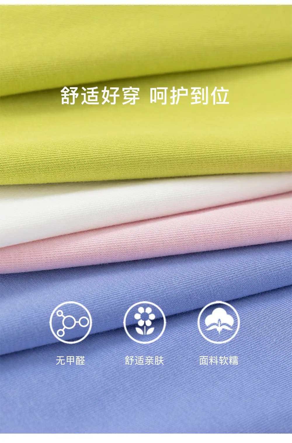 Girls Blue Cotton T-Shirt Xy84180 — feature 5