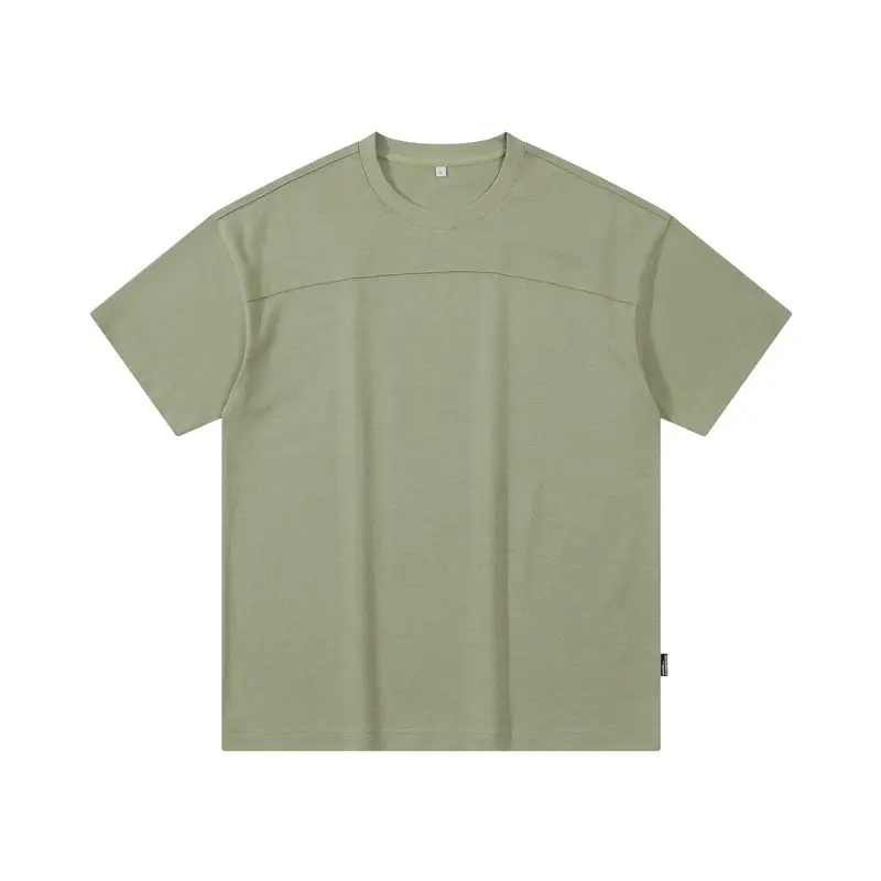 Dengjue Men T-Shirt 2026 Summer Loose Split Solid Color - Image 3