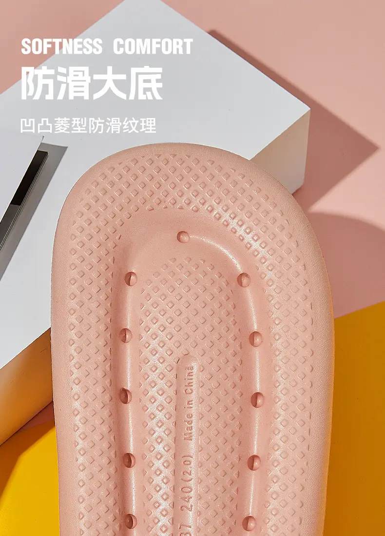 Feeling Flip-flops Women's Summer Outer Wear 2024 New Couple Non-slip Seaside Clip Flip-flops High-end Sandals and Slippers — feature 6