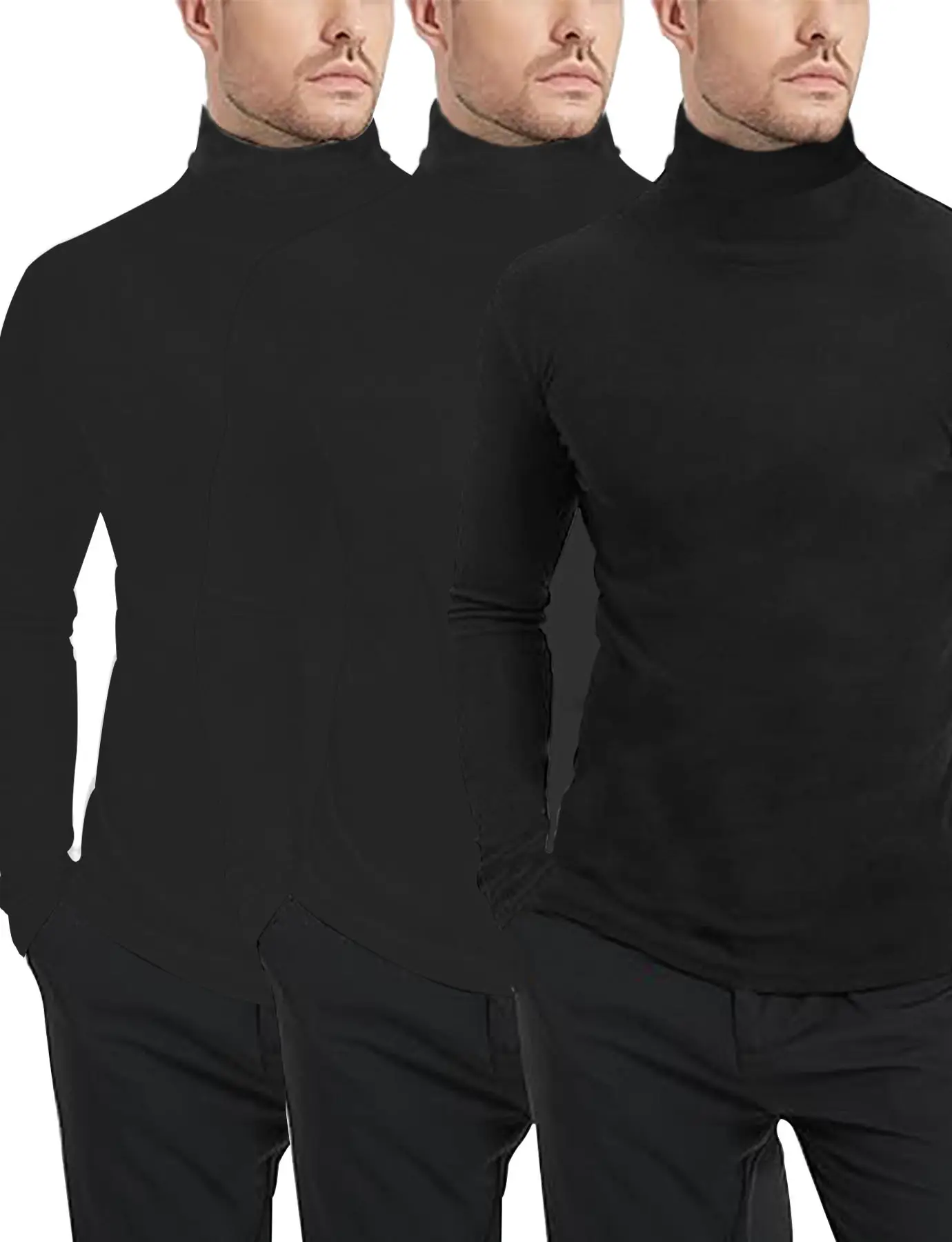Men's Velvet Knitted Sweater Middle Collar Brown — feature 26