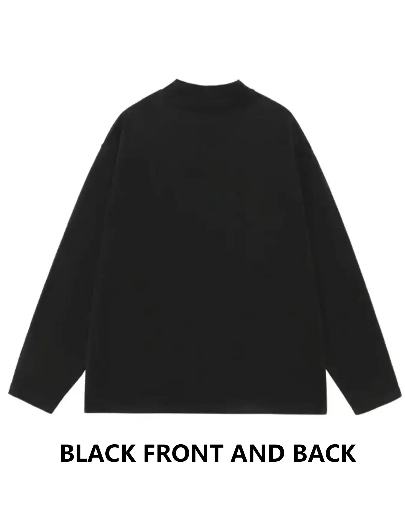 Men's Velvet Knitted Sweater Middle Collar Brown
