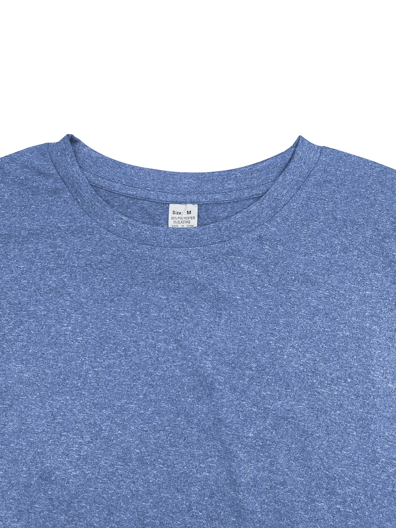 Men White Quick-Drying Crewneck T-Shirt — feature 24