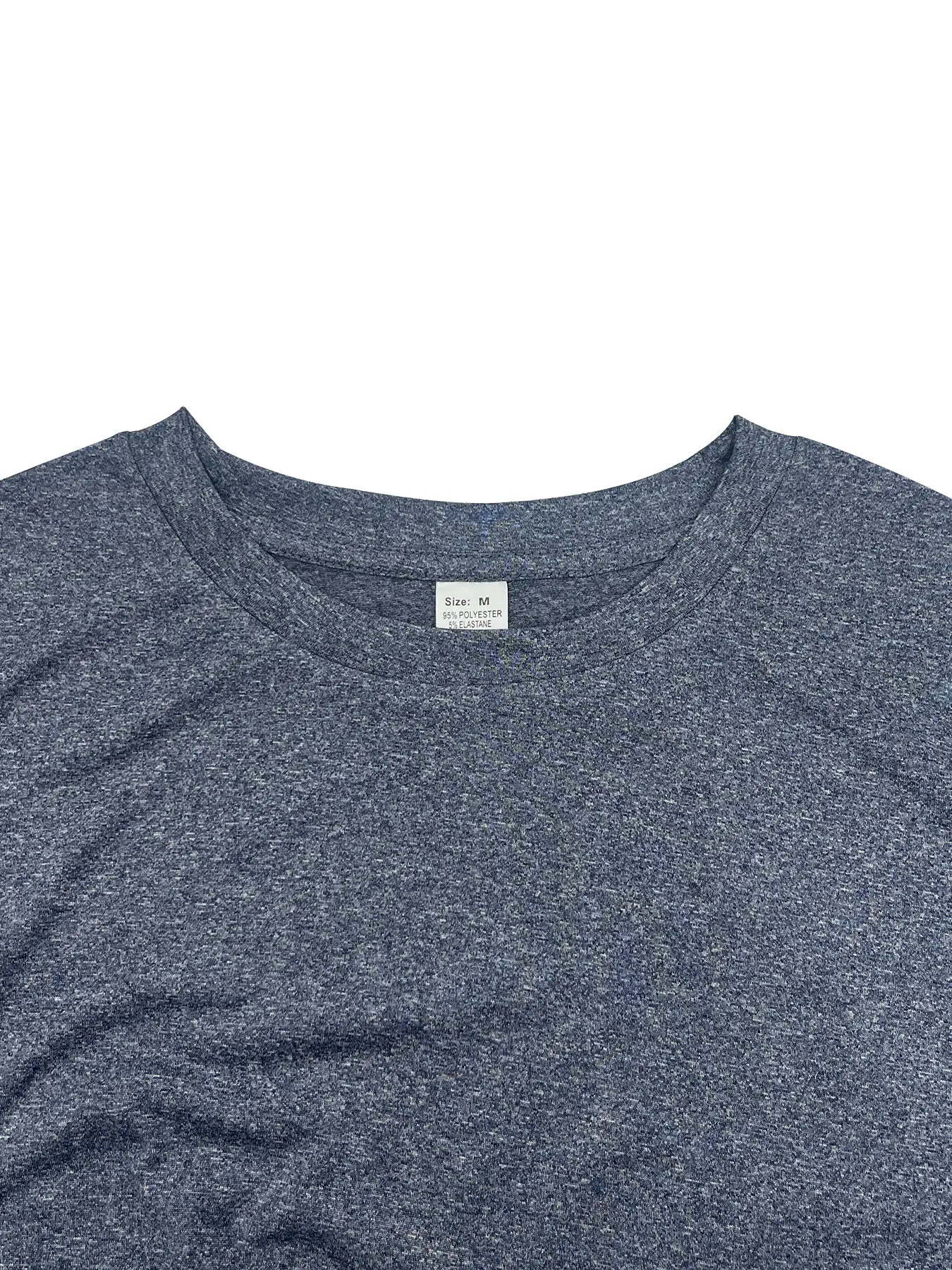 Men White Quick-Drying Crewneck T-Shirt — feature 30