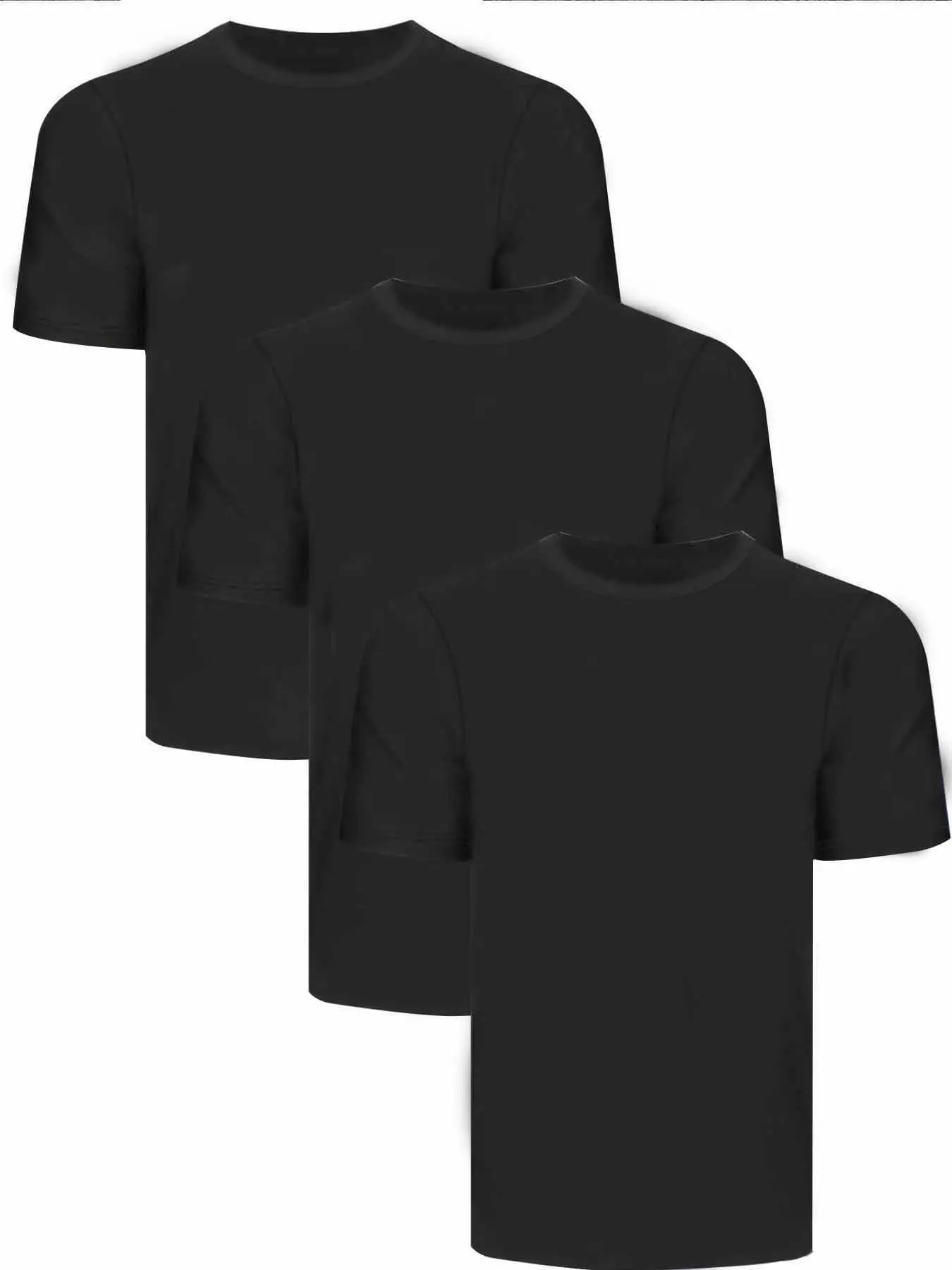 Men White Quick-Drying Crewneck T-Shirt — feature 7