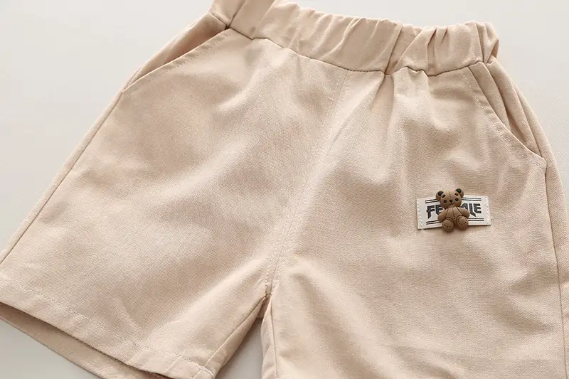 Boys Cotton Shorts Set Summer 2024 — feature 11