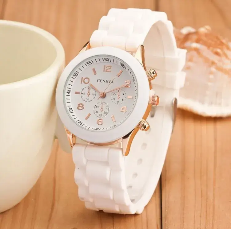 Korean Style Silicone Watch for Girls - Image 11