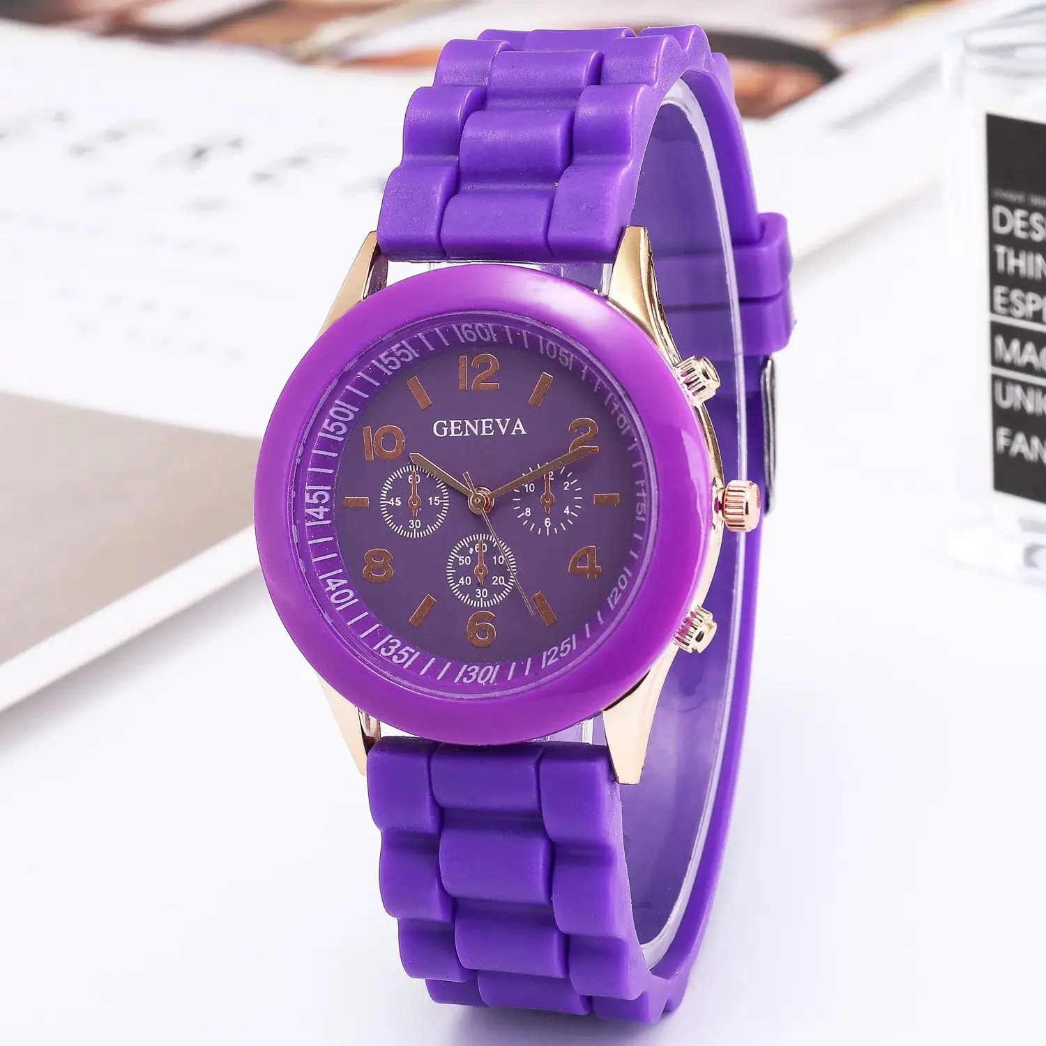 Korean Style Silicone Watch for Girls - Image 2