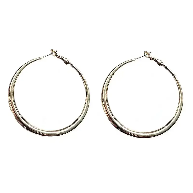 Women's Silver Circle Earrings 2023 Fashion